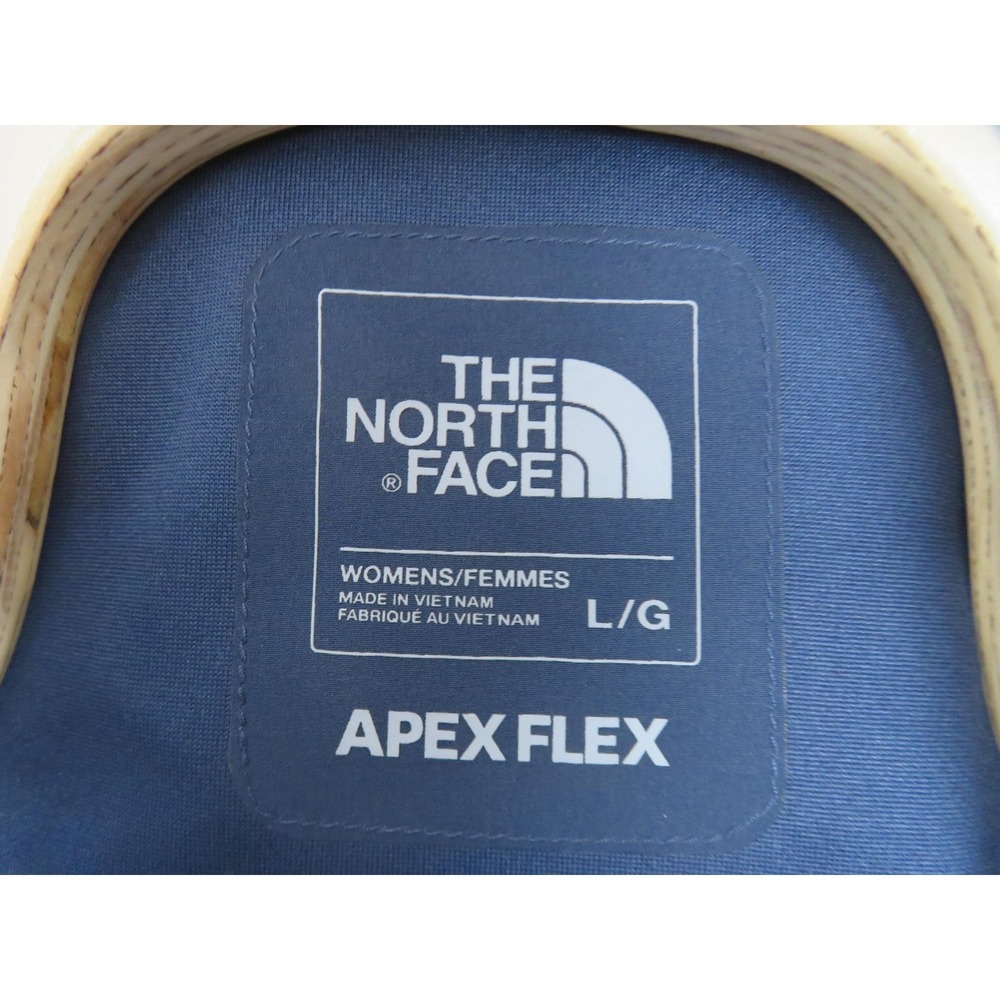 The North Face Apex Flex Jacket Womens Large Blue Hooded DryVent Rain Waterproof - Picture 5 of 12